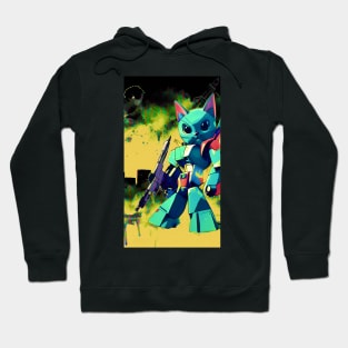 Feline Final Showdown Hoodie